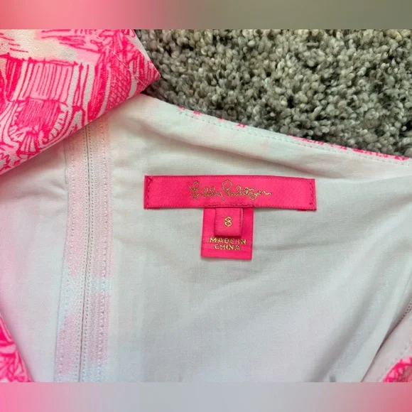 Lilly Pulitzer Arlana One Shoulder Romper - Picture 5 of 6